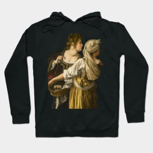 Judith and Her Maidservant, Artemisia Lomi Gentileschi, 1618 Hoodie